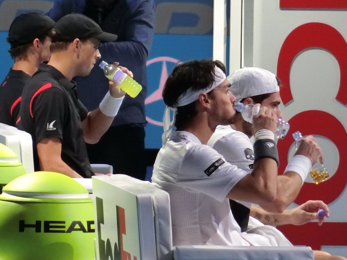 missy5around's tweet photo. Bolelli &amp; Fognin, Bryans #Finals2015 https://t.co/LAbRF4TOCX