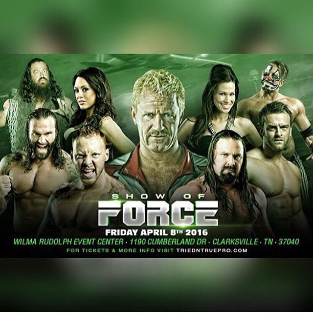 RebelTanea's tweet photo. Tonight! Clarksville! Be there! #REBELlion @TriedNTruePro @GFWWrestling https://t.co/rgz60iEvjT