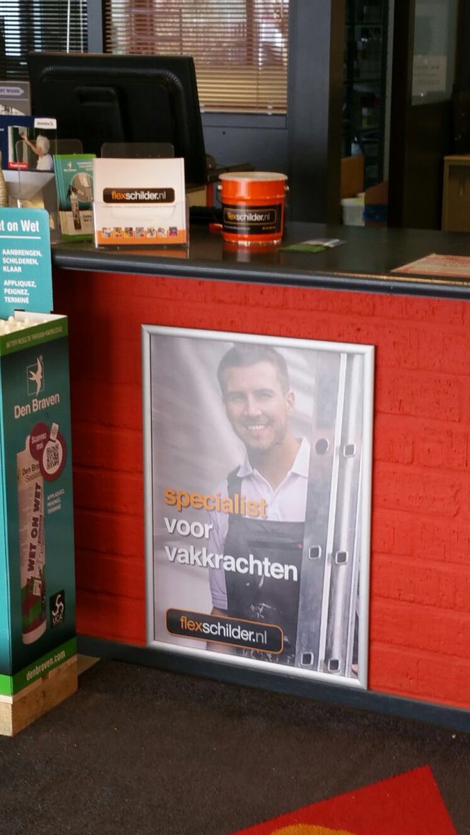 Flexschilder.nl vol in beeld bij Simonis Gouda!