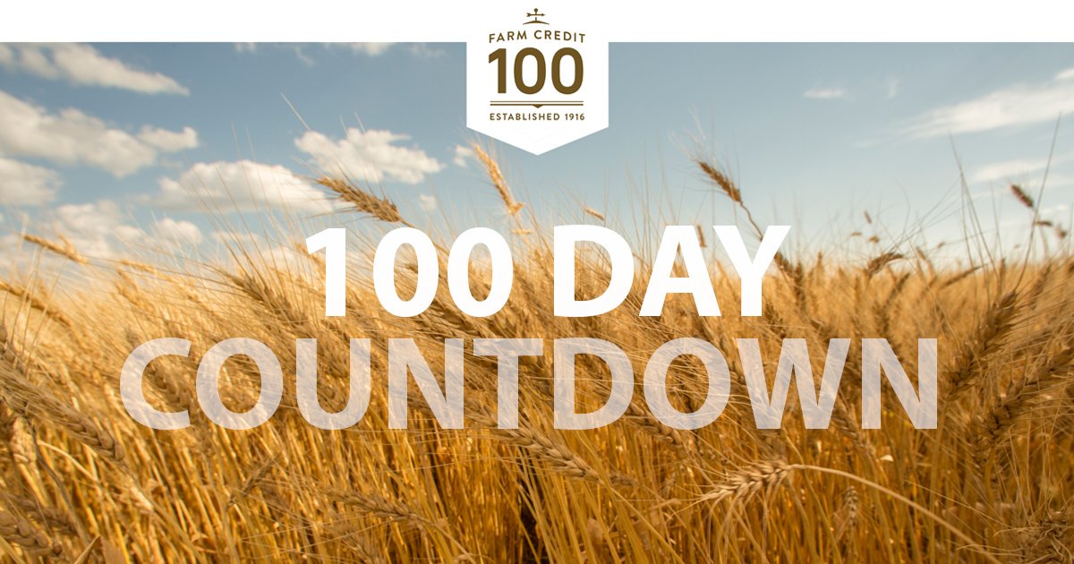 100 days until our 100 year celebration! Countdown with us!