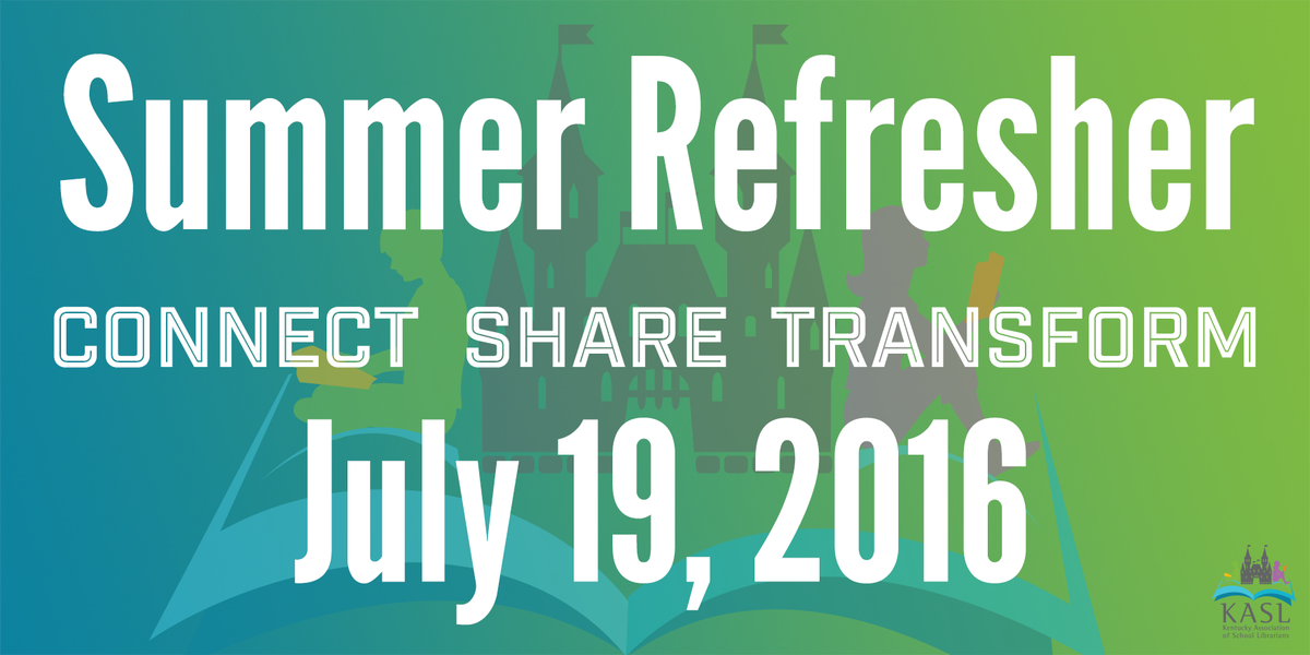 KASL_Librarians's tweet photo. 2016 Summer Refresher registration is now open! https://t.co/ULknVkSYD5 #KyLChat https://t.co/2eTSwRK8LA