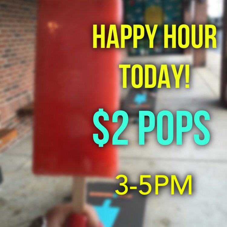ThePopWorks's tweet photo. Join us for #PopWorksHappyHour Every Friday 3-5 PM! #happyhour #fresh #TGIF #bgky https://t.co/ppKivS2bFE