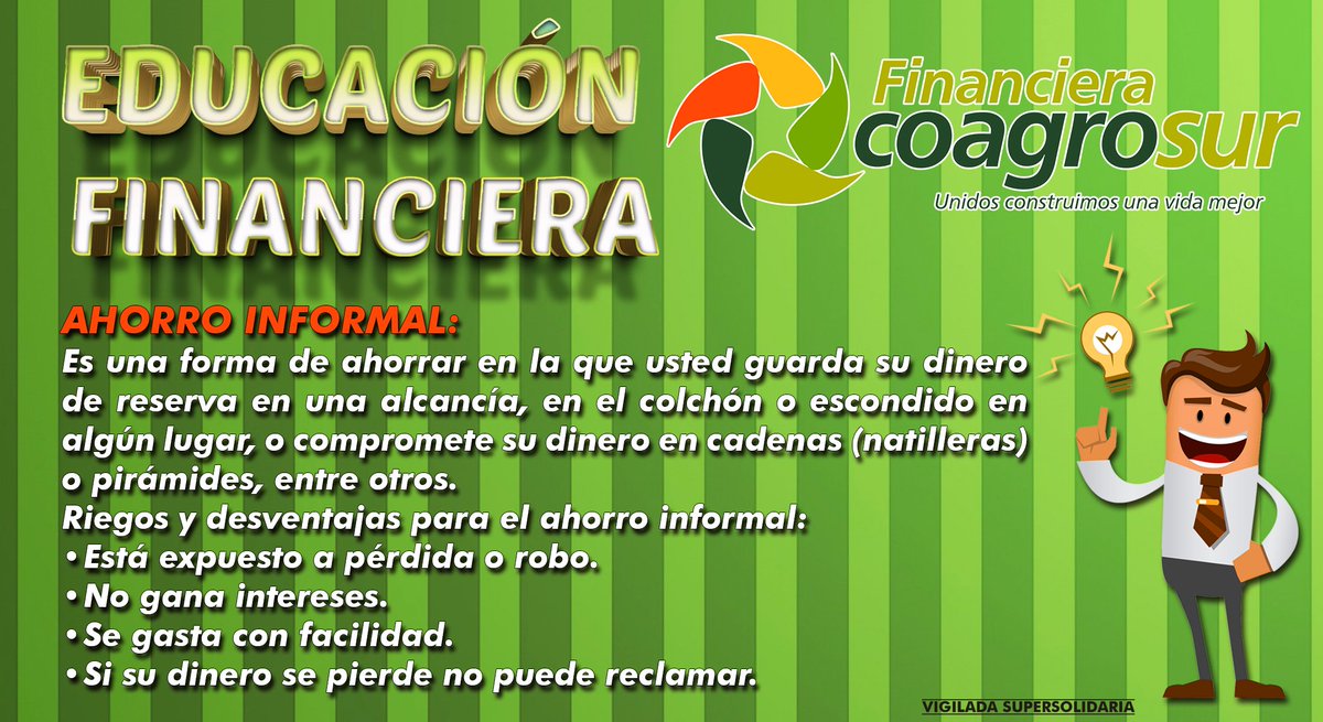 Educación financiera a tu alcance…
#UnidosConstruimosUnaVidaMejor