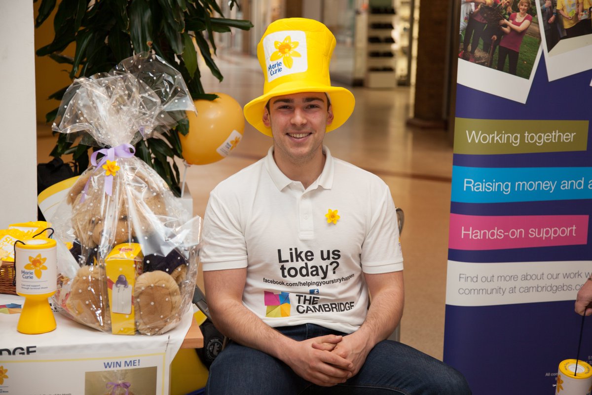 cambridgebs's tweet image. A big thank you to yesterdays energetic volunteers and to everyone who made a donation to @mariecurieuk