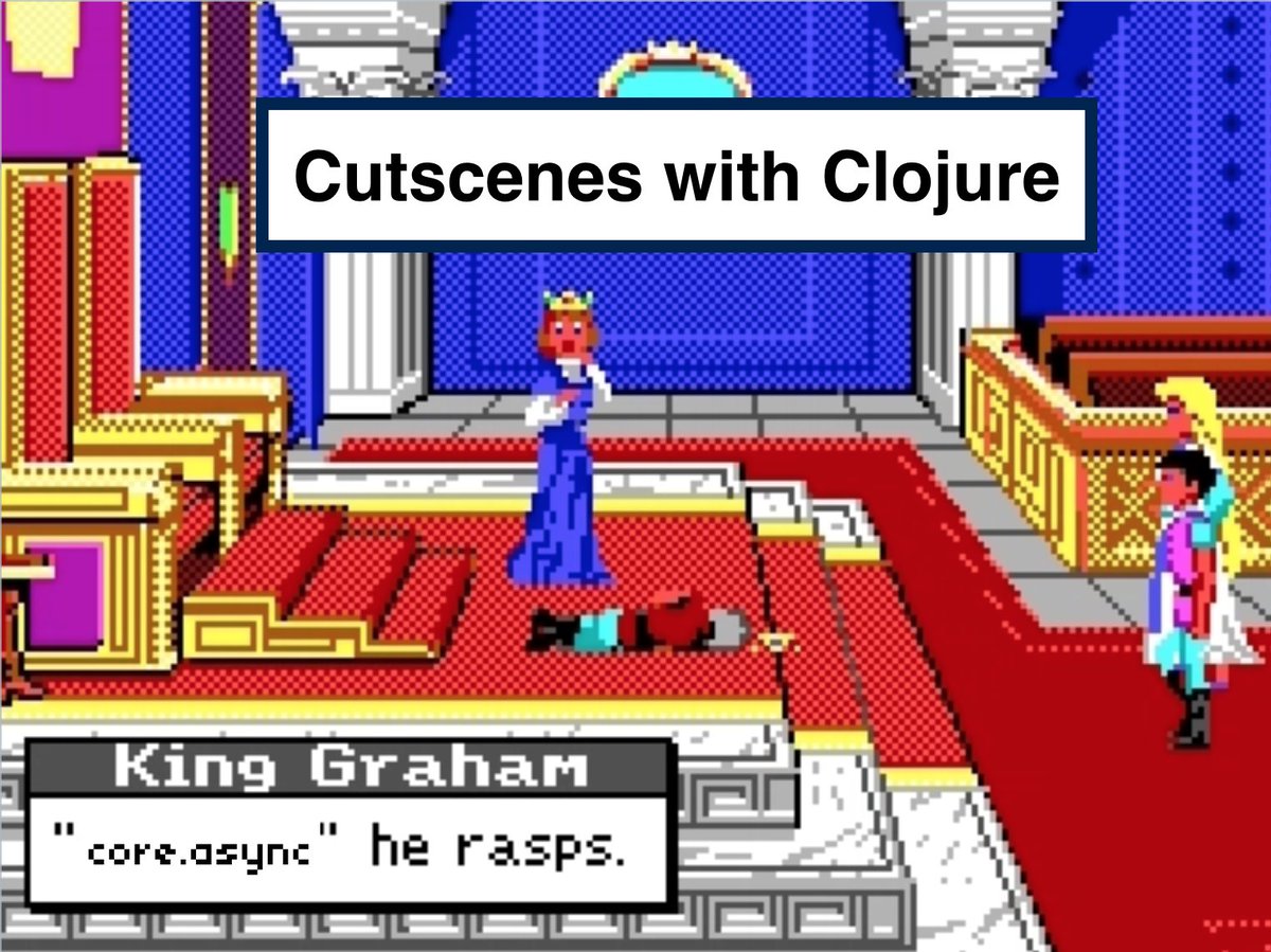 tickstales's tweet image. Prepping for a deep dive on making #adventuregames in #clojure at #clojurewest! #gamedev #indiedev #indiegame
