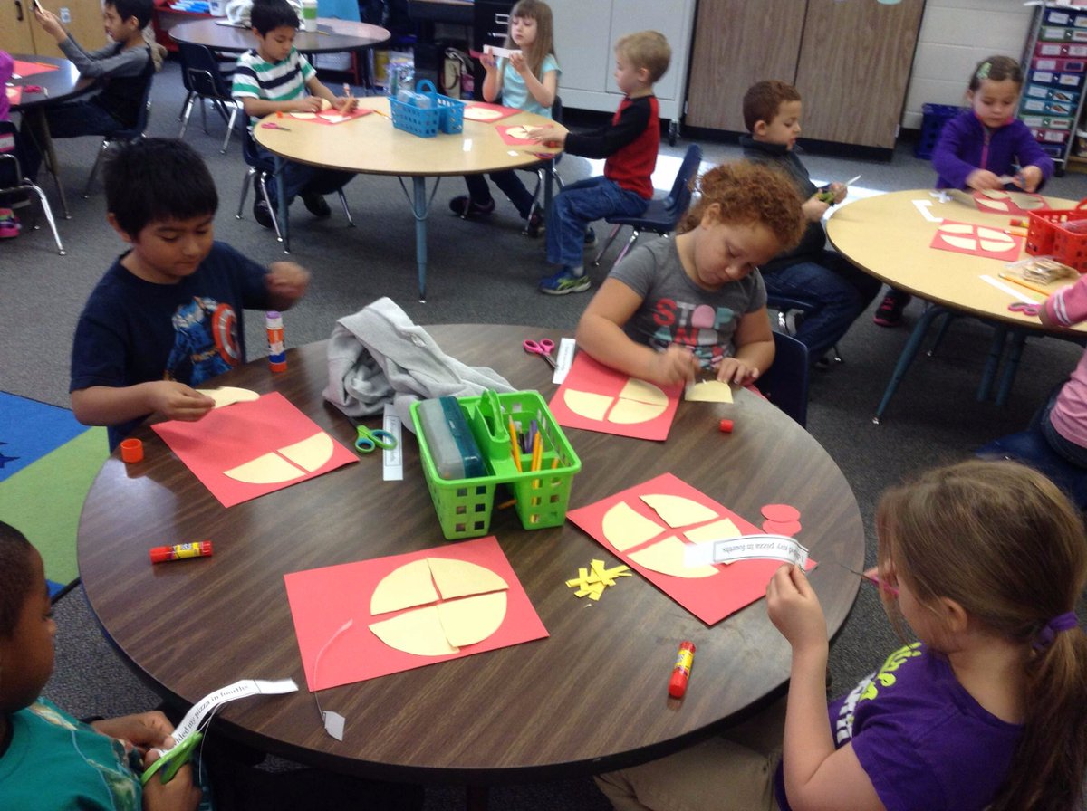 Kelly_Isenogle's tweet image. About one half of the time, we are hungry for math! #pizzafractions #cpsbest @TwoMile1963