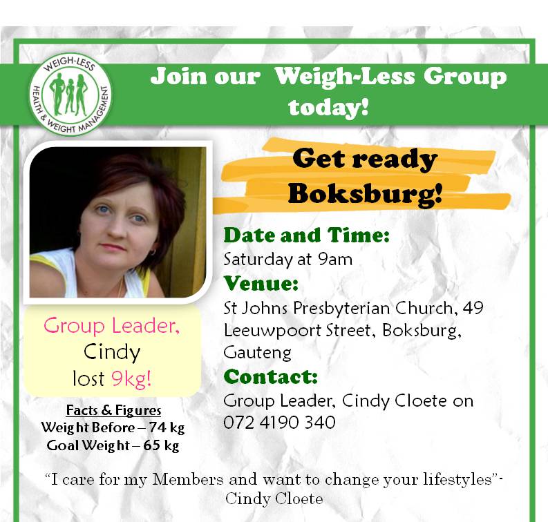 Mary_WeighLess's tweet photo. @BoksburgNews
https://t.co/FJy11S0oK4
#joinweighless
#WeighlessWorks https://t.co/rCsCtr7890