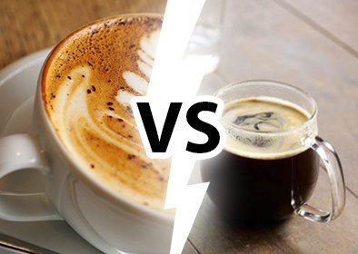 Stel je MOET kiezen... Wat drink je dan het liefst? Een #Cappuccino of een #Americano?