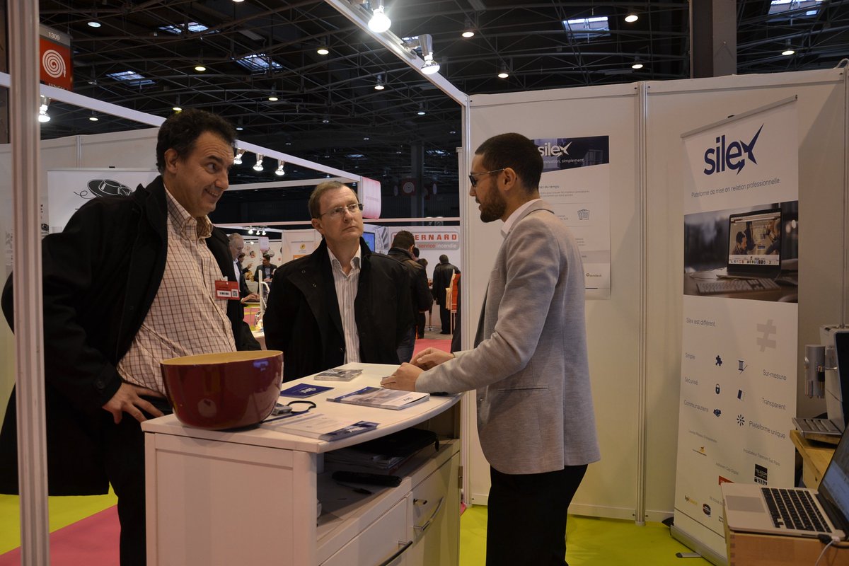 SilexApp's tweet photo. Après 3 jours au Salon @AchatsTravail, retour en image sur cette belle édition. #SAET2016 https://t.co/KV7Ha4rfxg