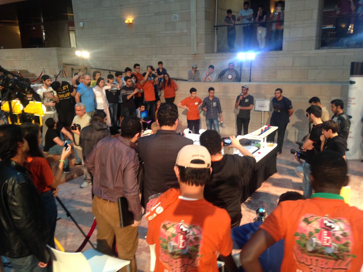 MCatalinaRojas's tweet photo. Full house #botballqatar @CarnegieMellonQ https://t.co/jgKXfiSP6S