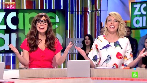 MorgadersCF's tweet photo. Buen comienzo del fin de semana con @ana_morgade en #zapeando593 https://t.co/MisAoUDNTU