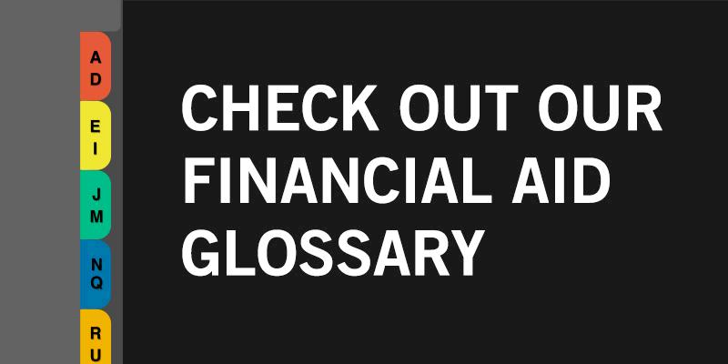 FAFSA's tweet photo. "Unsubsidized Loan." "Income-Contingent Repayment Plan." "Deferment." ...the heck? https://t.co/YbAHC2oo50 https://t.co/vxjMLTMATb