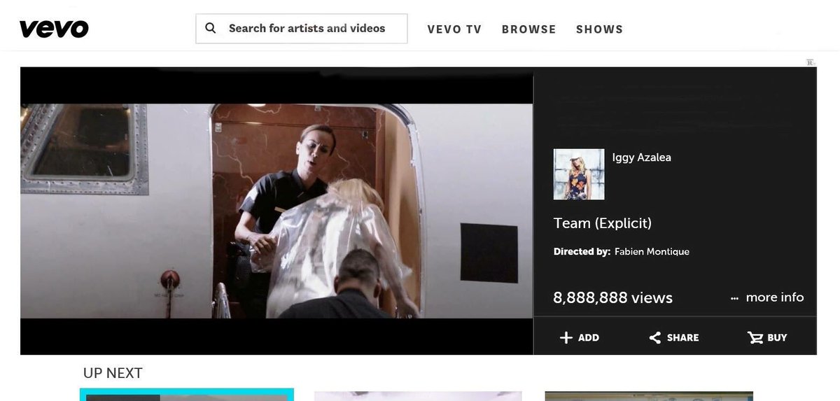 LenaEvans88's tweet photo. It's April 8! @IGGYAZALEA #TEAM music video surpassed 8,888,888 views! GO, #TEAMAzalia! #TEAM88 #DigitalDistortion https://t.co/iNEY39hFgv
