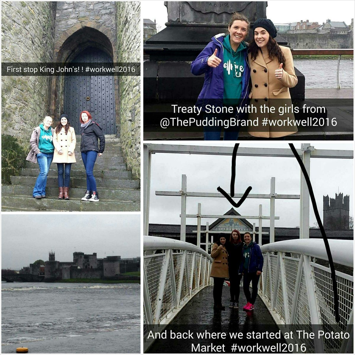 wellnicepops's tweet image. Pics from our Lunchtime mile in #Limerick  @NHF_Irl 😊 @wellnicepops &amp;amp; @ThePuddingBrand #workwell2016