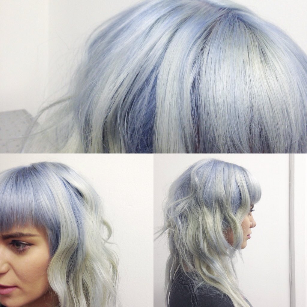 Katie Louise On Twitter Pastel Blue And Platinum Blonde I