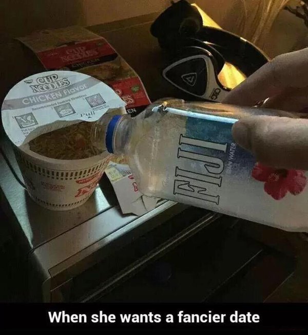 CauseWereGuys's tweet photo. When she wants to go on a fancier date... https://t.co/5GZiCc703C