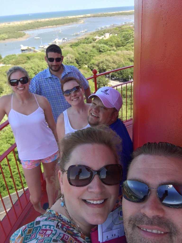 STC_SafeRoads's tweet photo. TRBA conference Amelia Island 2016. Climbed a lighthouse at St Augustine!! #219steps https://t.co/hjsygR51b9