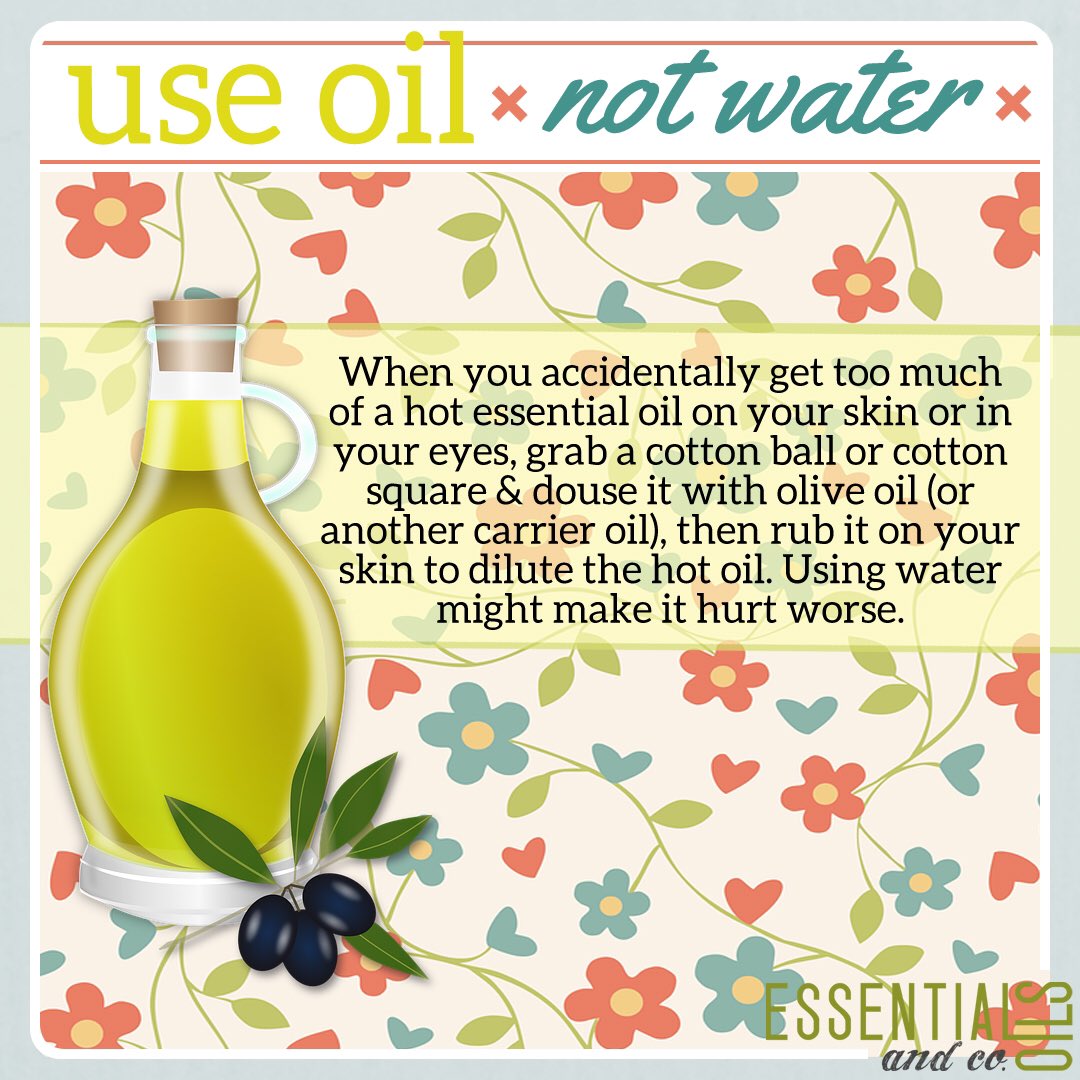 EO_and_Co's tweet photo. I learned this lesson the hard way. Happy I know now what to do if it ever happens again. #EssentialOils #doTERRA https://t.co/TERU4LbiDh
