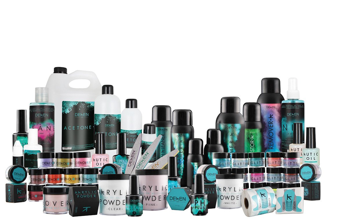 Deken, incluye una extensa gama de productos para la aplicación de uñas,  todos de excelente calidad., image size:1181x768