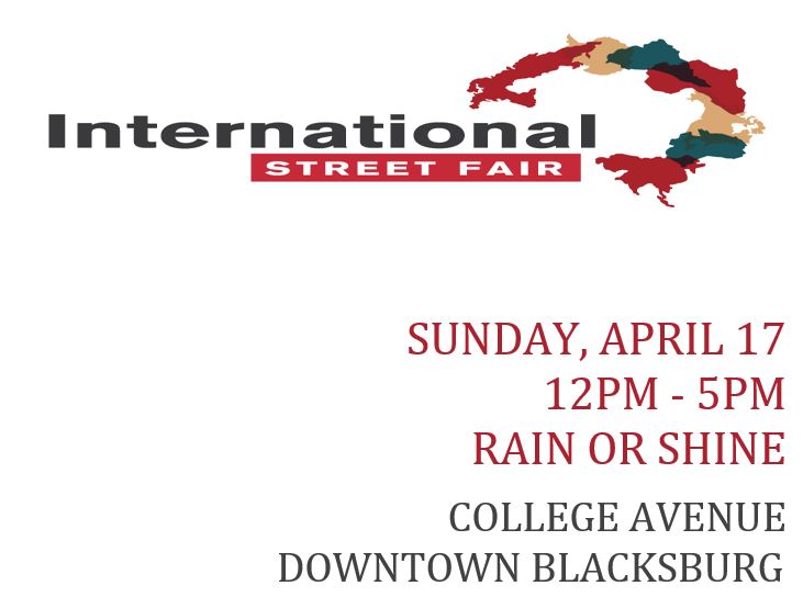 BusDiversity's tweet photo. Come learn @ positive benefits of diversity in orgs w/ BDC &amp; @PMDC_VT at the Int'l Street Fair. #PamplinDiversity https://t.co/rqnd5AQ46g