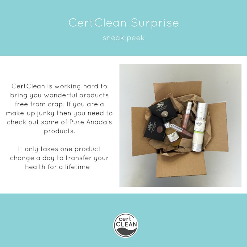 CertClean's tweet photo. GET EXCITED MAKE-UP LOVERS @PureAnada #certclean #cleanbeauty #pureanada https://t.co/D1o3ziKs4y