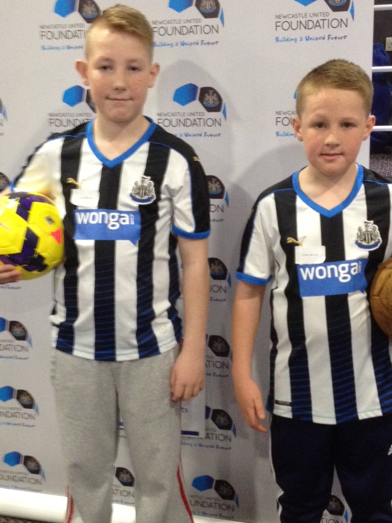 kellymair85's tweet photo. @NU_Foundation my boys had a fab day at the fun packed open day 😀⚽️ https://t.co/2yV8WaL1Yr