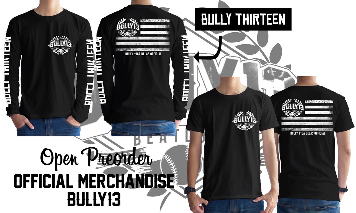 Open Pre-order official merchandise <a href="/Bully13HC/">BULLY13 HC</a> . Info lanjut 59C0C61B / Whatsapp 085736122637 .Support local band!!!