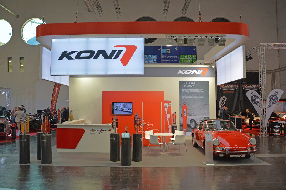 Here's our global client <a href="/KONIshocks/">KONI North America</a> at the 28th Annual Techno Classica in Essen, Germany. ow.ly/10rSZQ