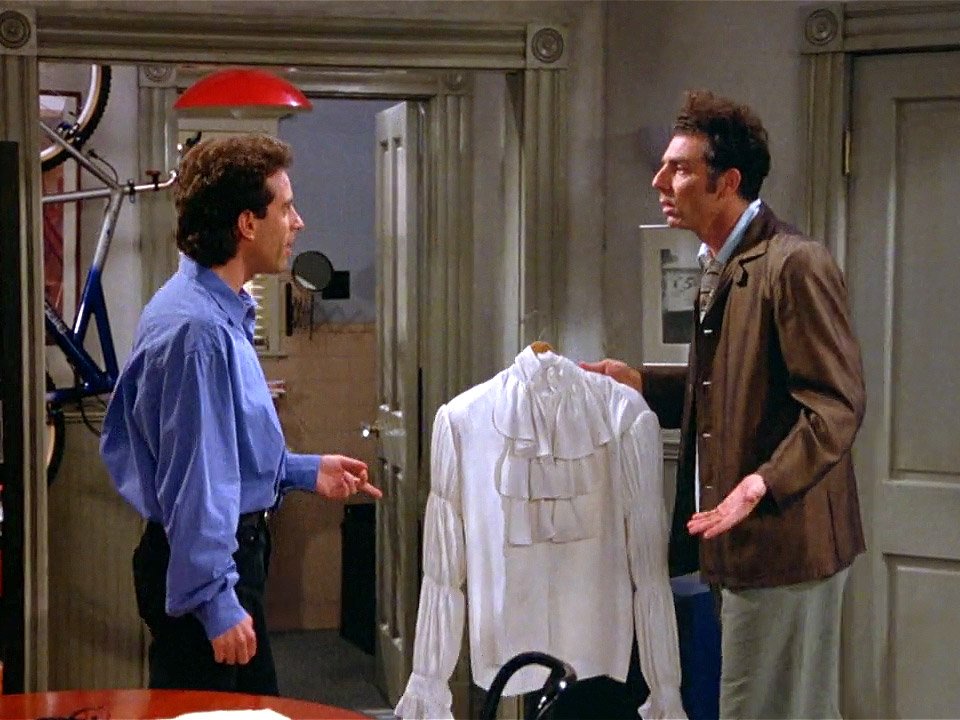 “I can’t wear this puffy shirt on TV!” “The Puffy Shirt” is on #Seinfeld tonight! https://t.co/vbVB8TQefr