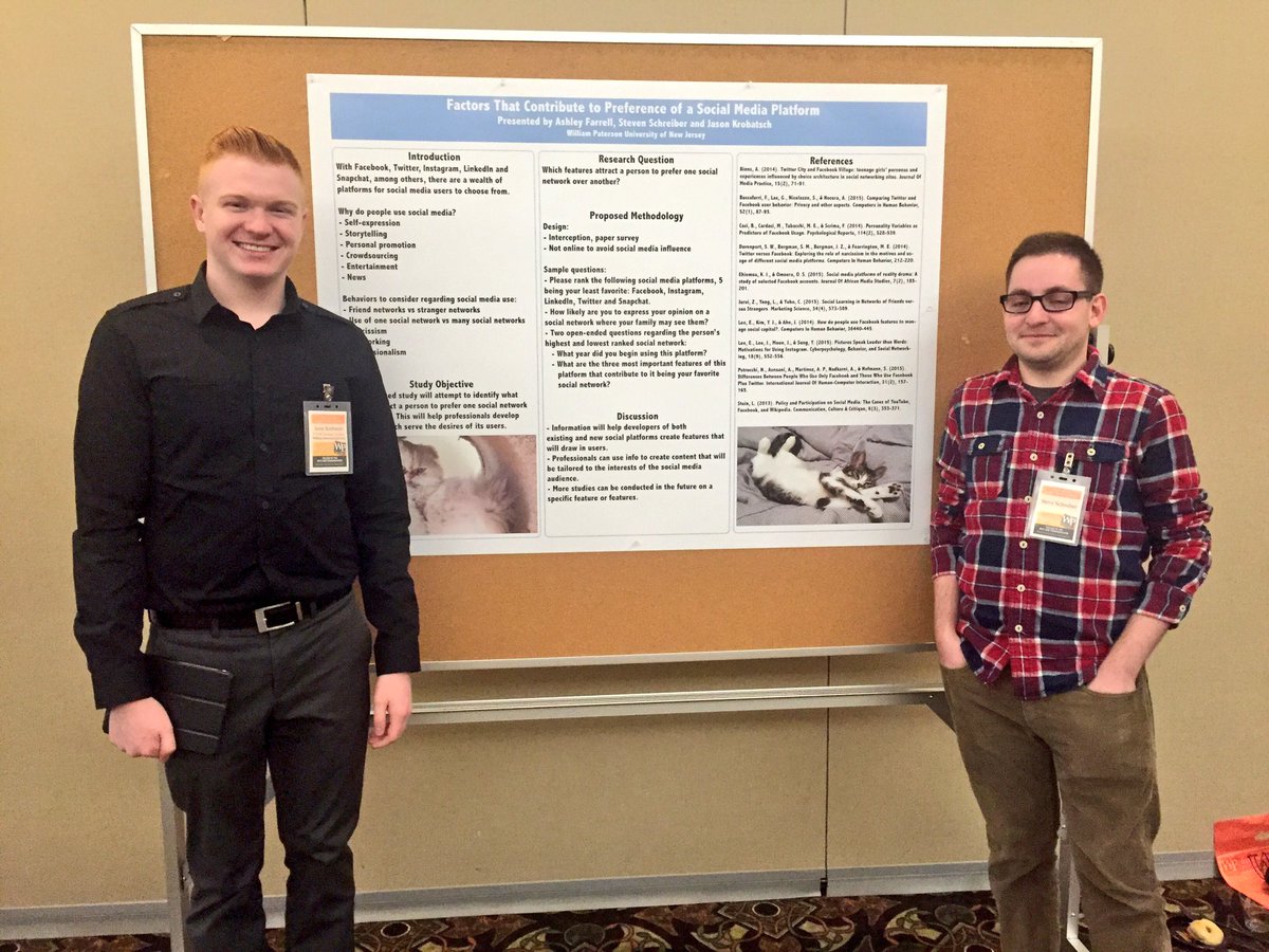 NJSocialSummit's tweet photo. Students sharing their research at the #NJSMS16 Poster Session! https://t.co/AzEy8fHCPa
