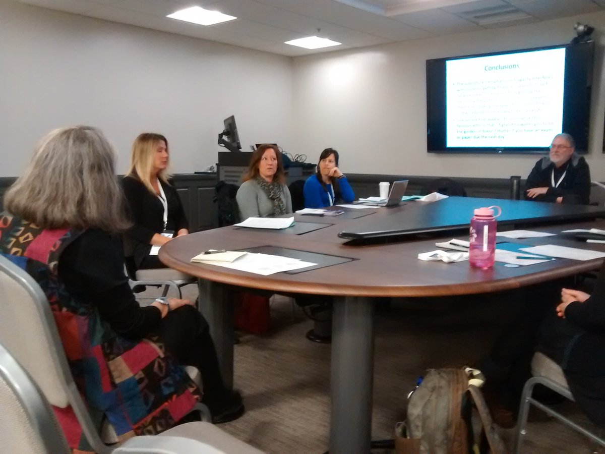 southernanthro's tweet photo. Roundtable @ #SAS2016WV on higher ed in Appalachia with @marshallu sociology and anthropology. https://t.co/LW2YNaqP61