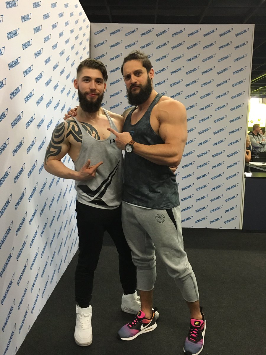 athleteandre's tweet photo. Meet'n'Greet @Lexonidas @Gymshark i Love u Bro 💪🏼😊😊😊😊 https://t.co/AmlxmpUqx7