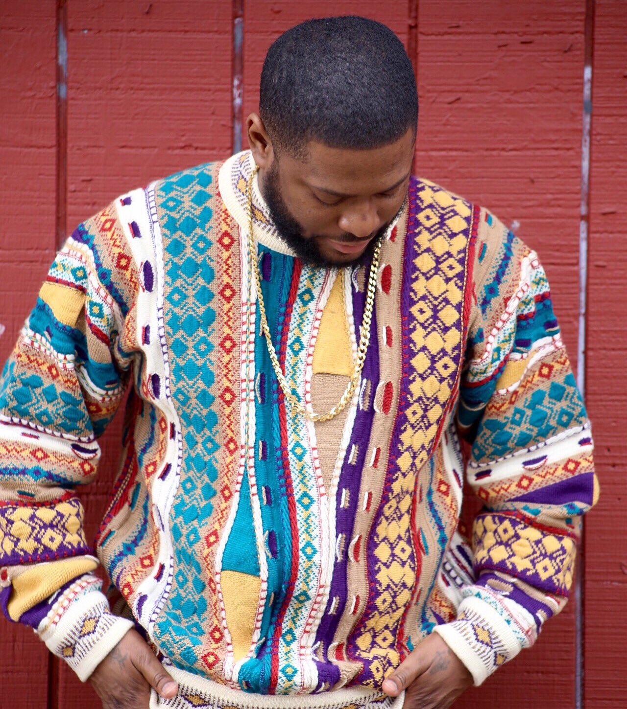 Coogi clearance sweater now