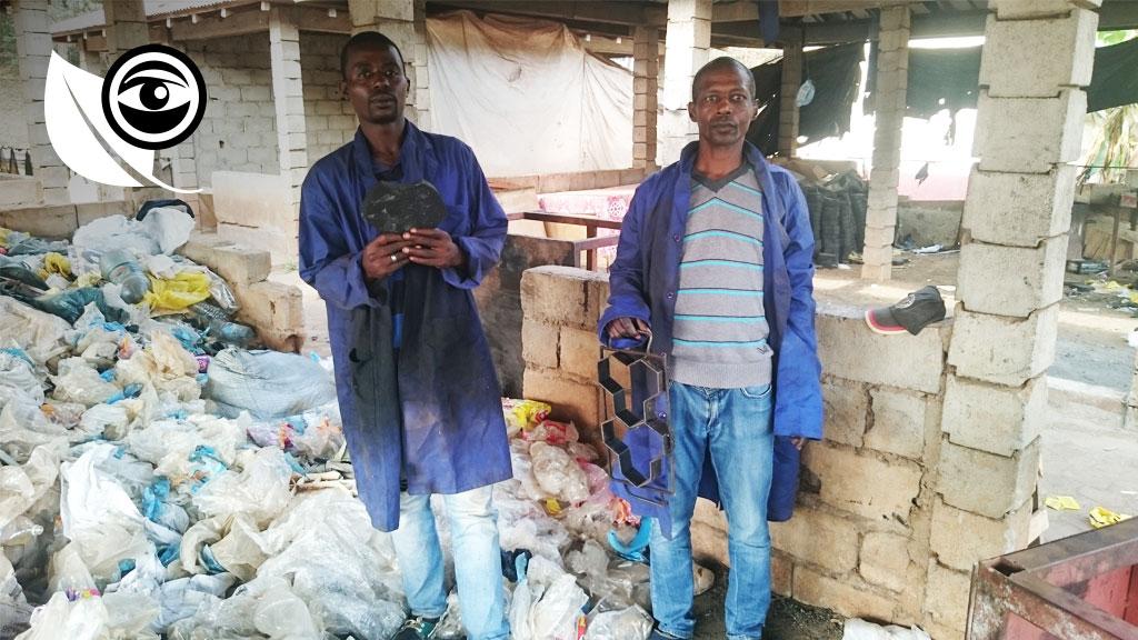 You'll never guess what these innovators from Cameroon are making with old plastic bags... f24.my/1RJ2QoU