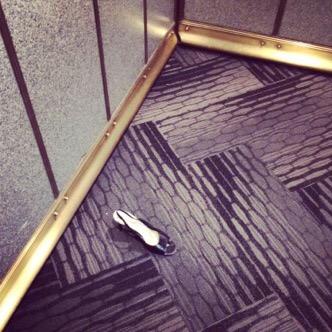 MohawkGroup's tweet photo. Here's another great memory from #NeoCon14 This says it all. My SHOE on Mohawk! #MyShoesonMohawk #FBF #NeoCon2016 https://t.co/kXlxSC8YG0