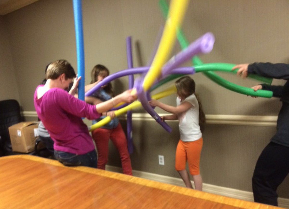TXAPT's tweet photo. Preparation for Saturday's keynote... Noodle Fight!!! #TxAPT2016 https://t.co/bQxfVmmj19