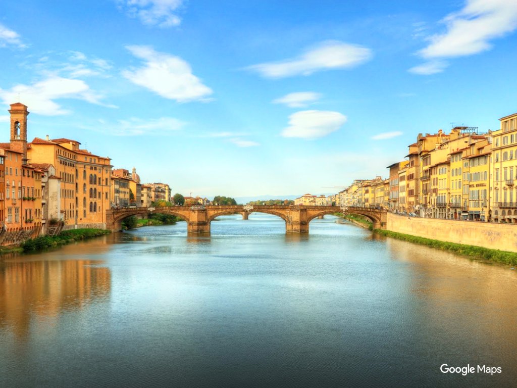 googlemaps's tweet photo. Before this bridge, the people of #Florence had to swim to get sugar from their neighbors. https://t.co/0Ft29OSY51 https://t.co/HTkvMsyHGe