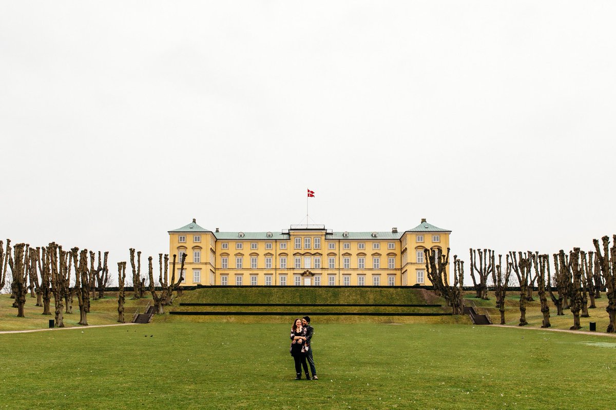 Inga and Eduardo. In love in #Copenhagen. #copenhagenwedding #frederiksberghave