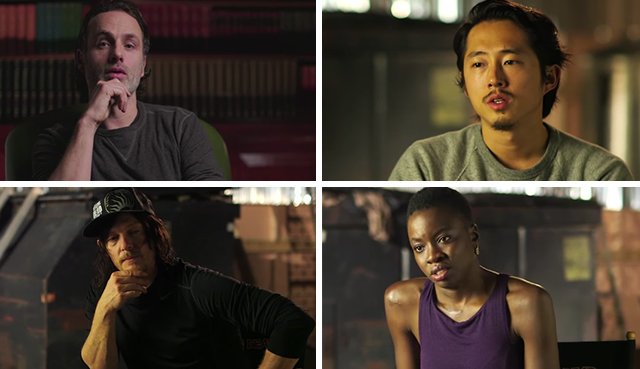 TheWalkingDead's tweet photo. #TheWalkingDead cast gives their opinion on Season 6 and how things have changed forever: https://t.co/EFC4otHXjQ https://t.co/IVD20EwT35