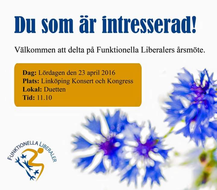 Du som är instesserad!
Välkommen att delta på <a href="/FunkLib/">Funktionell Liberal</a> s årsmöte! I anslutning till #librix. #funkpol #Liberalerna