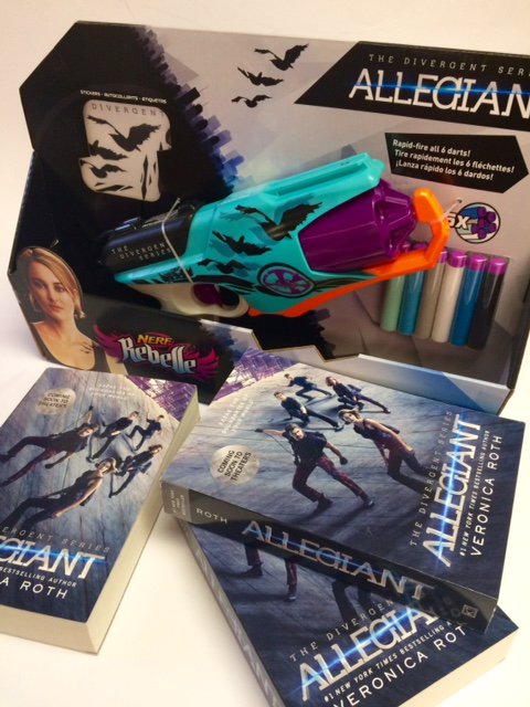boosterjuice's tweet photo. WIN an Allegiant Book, Nerf Rebelle &amp; Movie Swag 
RT &amp; Follow to enter - 6 winners announced April 11 https://t.co/DWjRkwtw9e