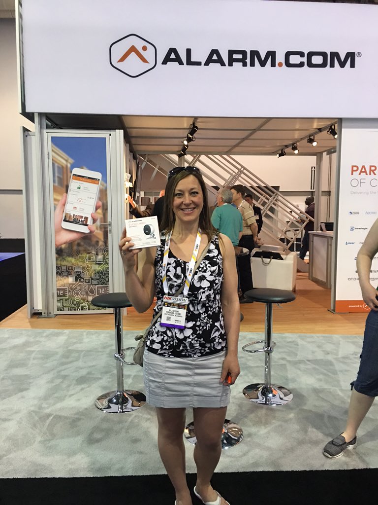 TerracomSystem's tweet image. Already winning at #ISCWest2016 with @AlarmDotCom