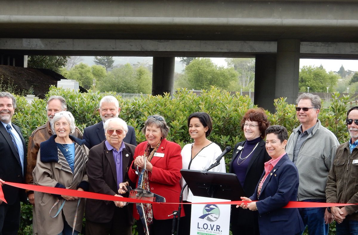 Check out this photo from the LOVR Traffic Relief Project ribbon cutting event! Thank you to all who attended!