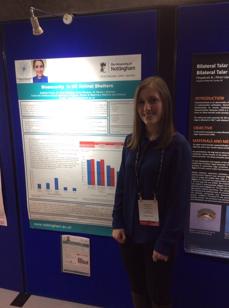 Marnie_Bren's tweet photo. What a magic poster! Come and see Siobhan now at the #BSAVA2016 poster session now!! https://t.co/VPIse37eRG