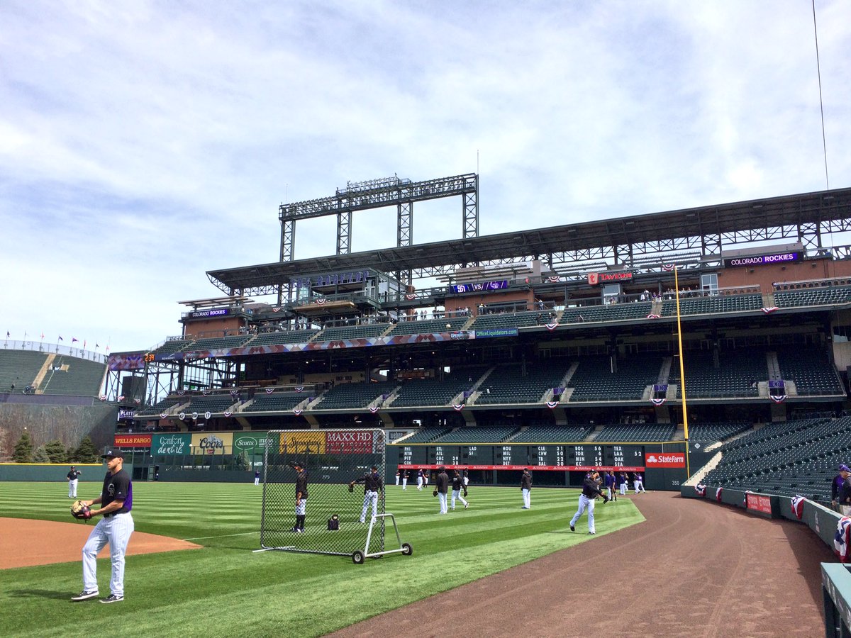 Gate A - Open ✔️

#OpeningDay Fest - Rockin' ✔️

@RoxRooftop - Open ✔️

Come on down!❗️