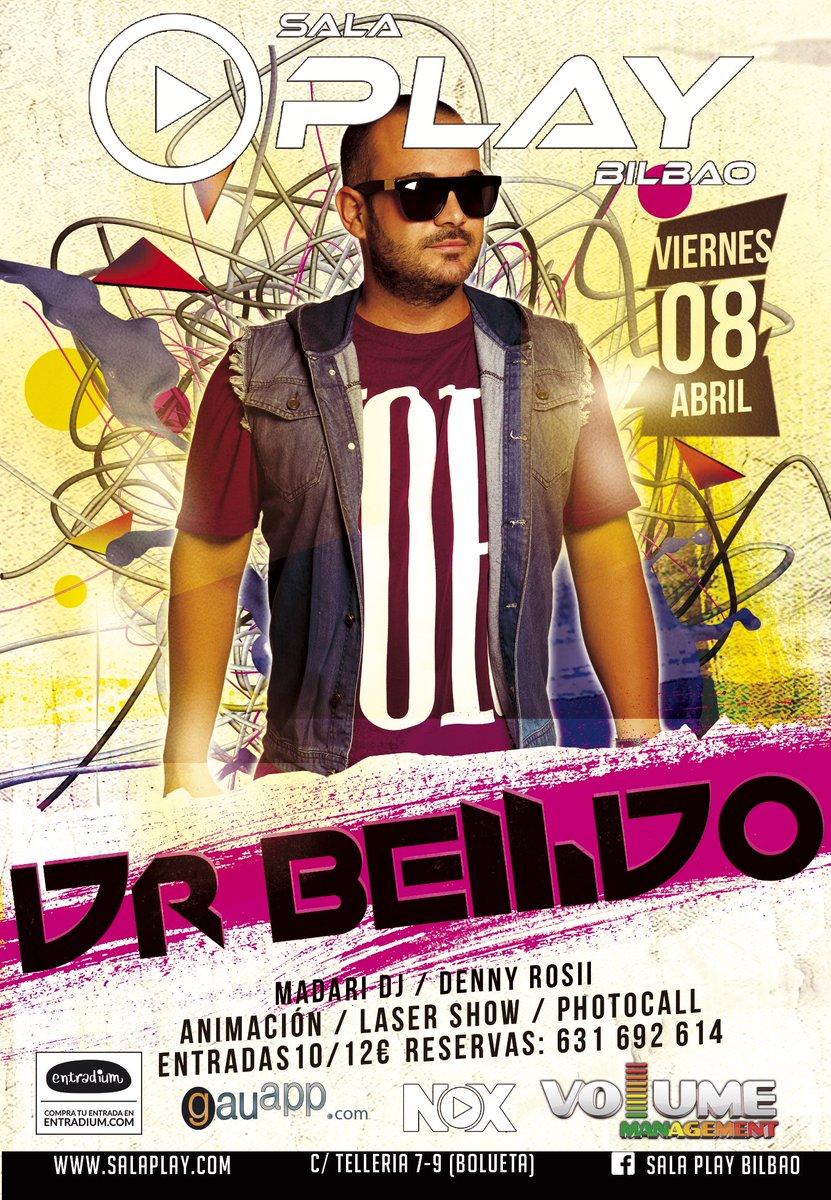madari87's tweet photo. No te pierdas esta noxe a @DrBellido en @SalaPlayBilbao! Apúntate en lista hasta la 1 en https://t.co/AxfNdmQ9Js https://t.co/ZiVJ4d1dED