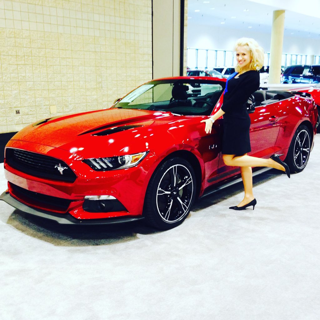 Ford_LauraP's tweet photo. Just hangin' with the #rubyred #GT #Mustang at the #alautoshow - come drive! #Birmingham #Alabama #Ford https://t.co/AUBGLTZZ9Y