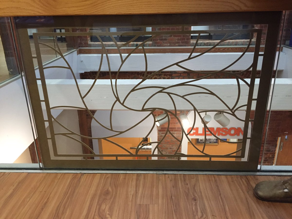 Justin_ThePrez's tweet photo. .@ClemsonGC #3400 the stain glass is coming along nicely in #GC4900 !! What do y'all think? https://t.co/KKgIsXSMro