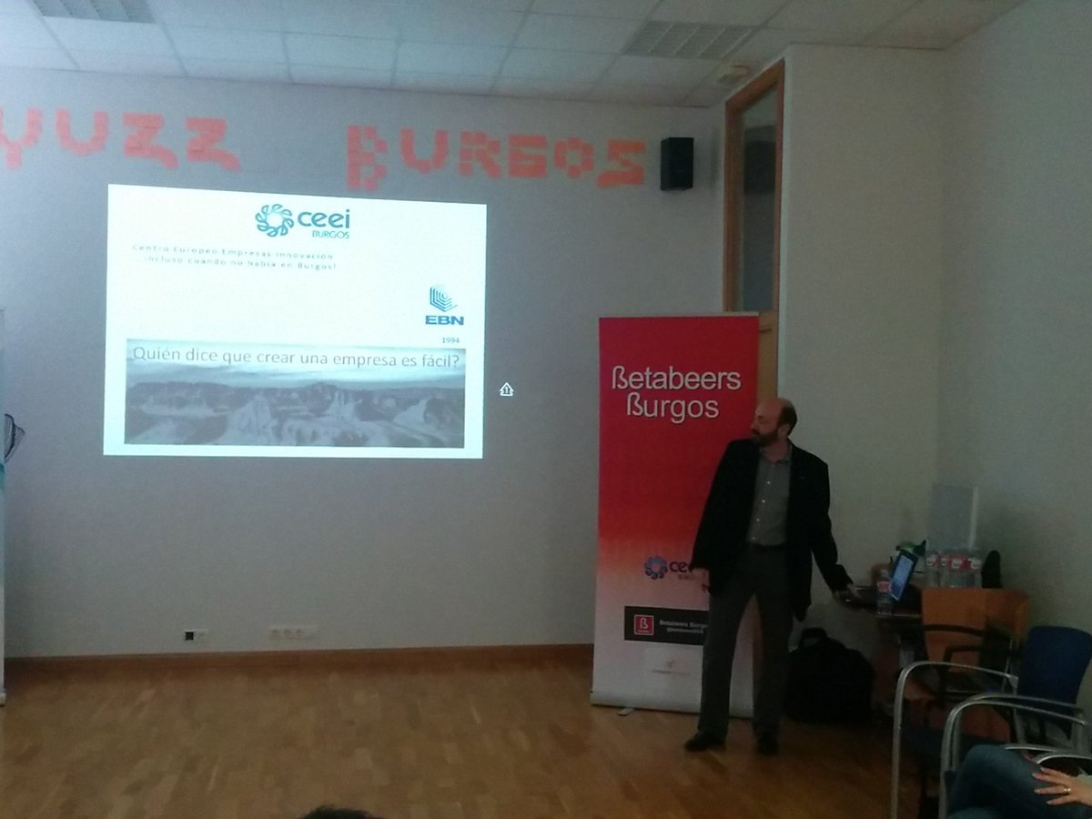 betabeersBGS's tweet photo. ¿Quién dice que crear una empresa es fácil? @psanchez_ubu y el @ceeiburgos lo dijeron ya hace años en 1994! #bbbgs https://t.co/FRIELtLZqt