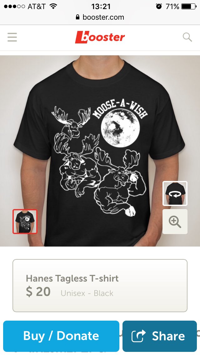 Cryoxene's tweet image. #MooseAWish Update! Here are the two new shirts. True meme fans will recognize one. 100% non-profit!